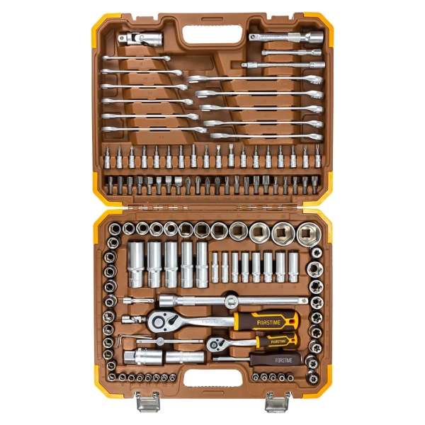 Набор инструментов 125пр. 1/4'', 1/2''(6гр.)