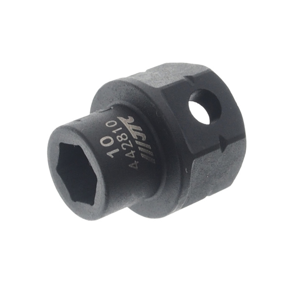 Головка торцевая ударная мини JTC 442810 (1/2", 10 мм, L=28 мм)