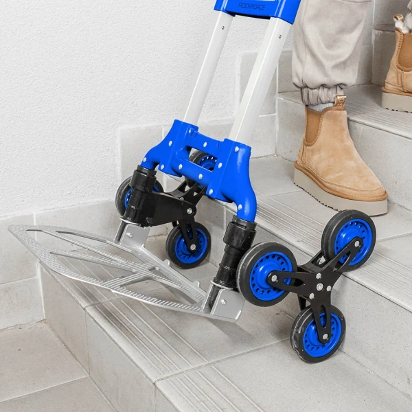 Тележка ручная складная с телескопической ручкой г/п 80кг