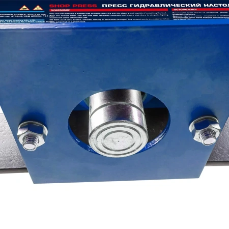 Пресс настольный гидравлический с манометром 12т (раб. высота: 205-375мм, раб. ширина: 490мм, ход штока: 154мм)