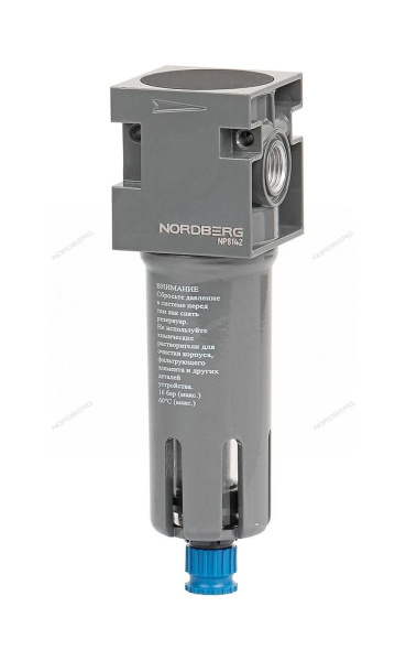 Фильтр воздушный 1/4" 16 бар NORDBERG NP8142
