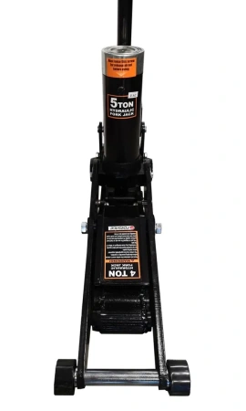 Домкрат подкатной ножничный с двумя уровнями подхвата, 4/5т (уровень подхвата 70/415мм, h max 435/735мм)