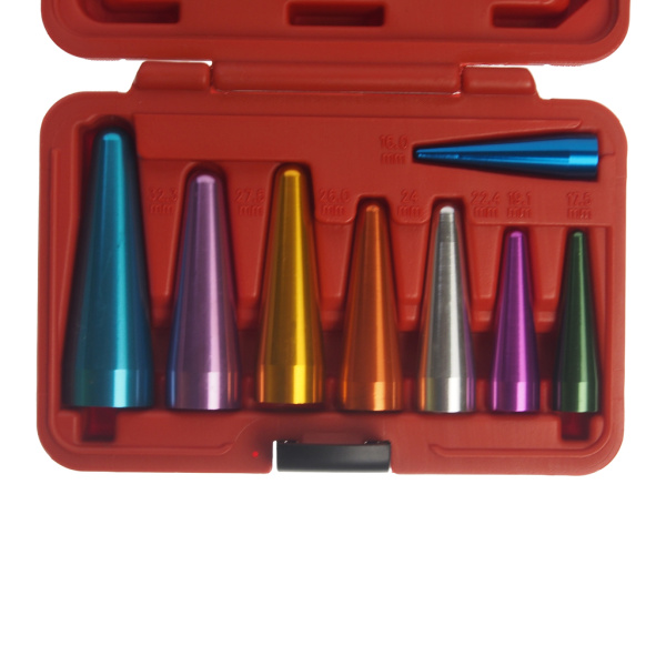 Набор конусов установочных JTC 4655A (9/16", 5/8", 11/16", 13/16", 7/8", 15/16", 1.0", 1-13/16", 8 предметов)