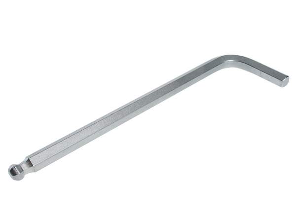 Ключ шестигранный Г-образный 7мм HEX шаровый L=140мм JTC