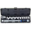 Licota AQC-S001NM Динамометрический ключ в наборе со сменными насадками, 11пр., 40-210Нм