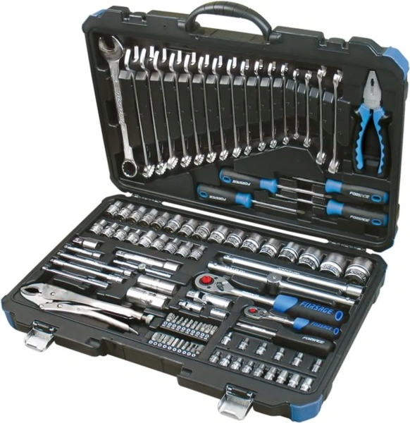 Набор инструментов 101пр., 1/4''1/2''(6гр.)(4-32мм)