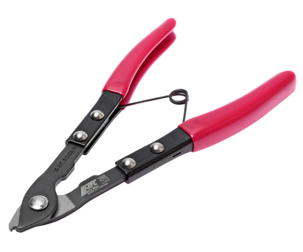 Клещи для снятия хомутов пыльника ШРУСа JTC 1329 (ширина до 10 мм, толщина 0,5-0,7 мм)