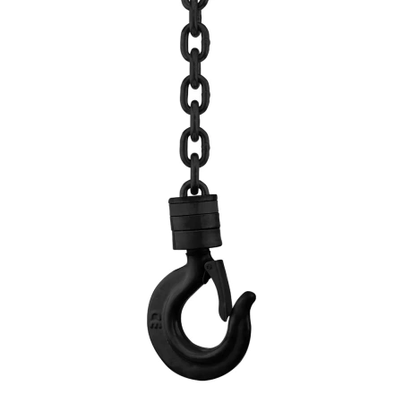 Лебедка механическая(таль) подвесная с фиксацией цепи натяжения, 2т (длина цепи - 3м) в кейсе