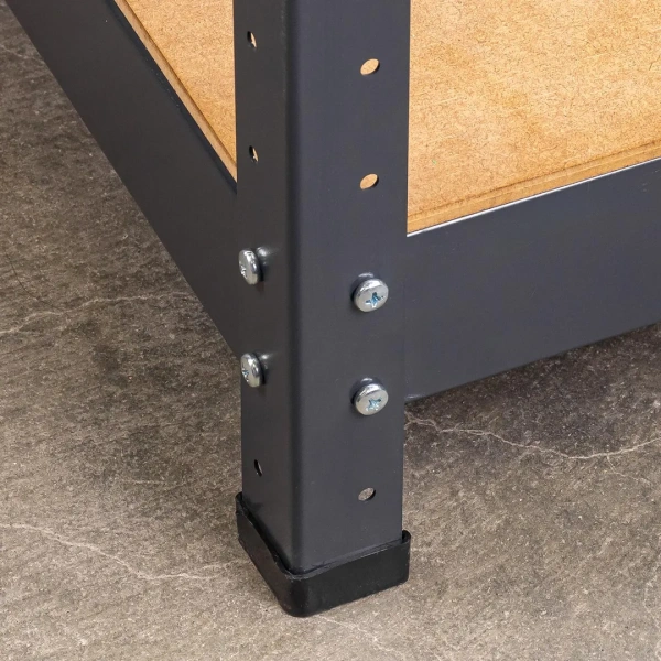 Верстак металлический 800х400х1400мм с одной выдвижной полкой ,пр-во Беларусь