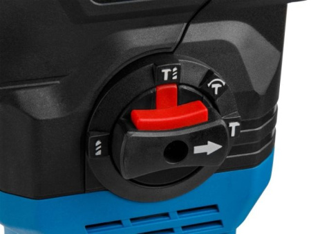 Перфоратор BULL BH 3201 в чем. 1500 Вт, 1-7 Дж, 32 мм, 4 реж. + 2 зуб., 3 сверла, SDS-plus, рег. об.