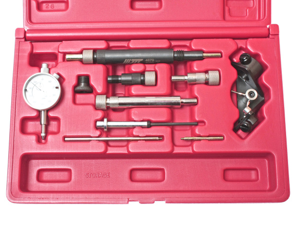 Набор инструментов для регулировки ТНВД JTC 4679 (дизель, 11 предметов в кейсе)