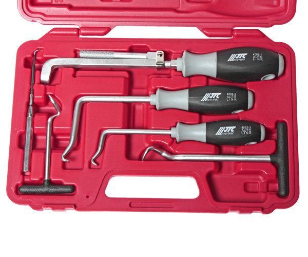 Набор съемников сальников и шлангов JTC 4062 (6 предметов в кейсе)