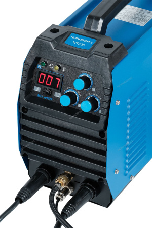 Аппарат сварочный инверторный NORDBERG WT200 (TIG+MMA, 220V)