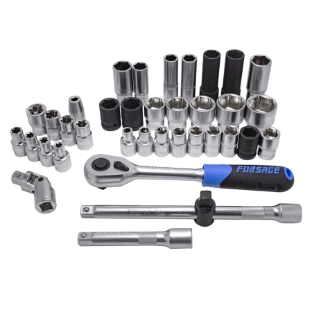 Набор инструментов 108+6пр.1/4''1/2''(6гр.)+(гол.-бита1/4'':T40