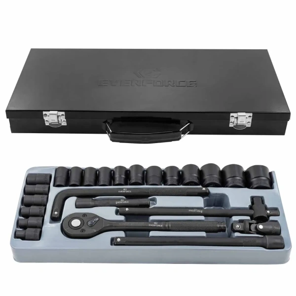 Набор инструментов 24пр. 1/2''(6гр.)(8-32мм)