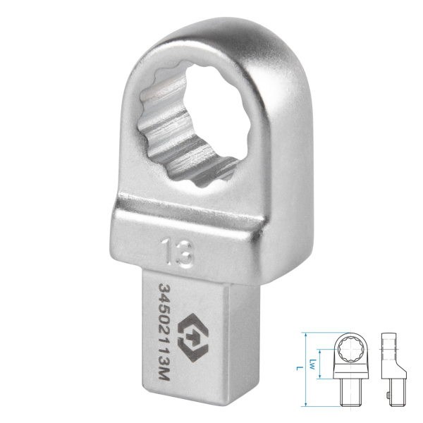 Насадка накидная серии FIT KING TONY 34502113M (13 мм, 9х12 мм)