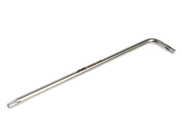 Ключ TORX Г-образный удлиненный JTC 73415 (T15H, L=100 мм)