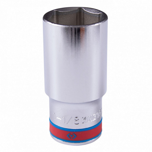 Головка торцевая глубокая шестигранная KING TONY 423536S, 1/2", 1-1/8", дюймовая