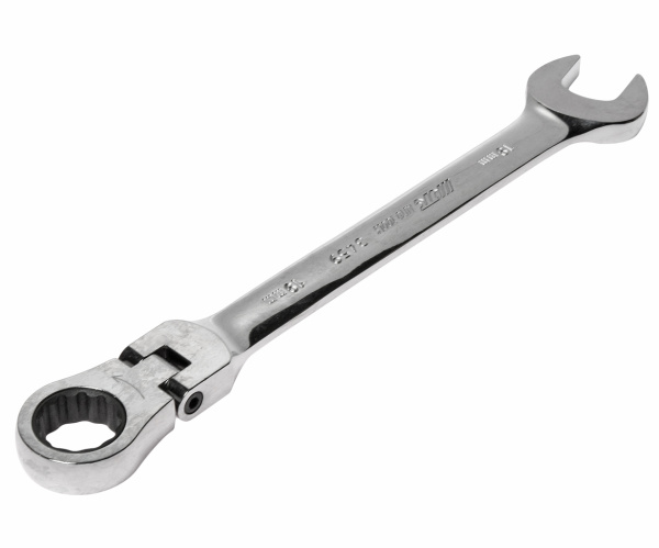 Ключ комбинированный трещоточный шарнирный JTC 3459 (19х19 мм)