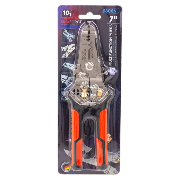 Плоскогубцы многофункциональные 10в1 7''