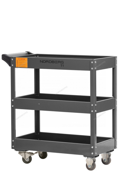 Тележка инструментальная профессиональная серая NORDBERG T1(G)
