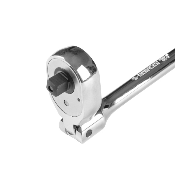 Трещотка флажковая с кнопкой шарнирная KING TONY 3781-11F (3/8", 280 мм, 32 зубца)