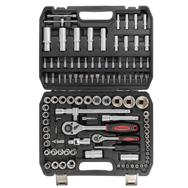 Набор инструментов 108пр. 1/2'', 1/4'' (6гр.)(4-32мм)