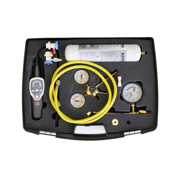 Комплект для поиска утечек с помощью газовой смеси N2-H2 в кейсе R134a/HFO1234yf, арт. 01.000.225