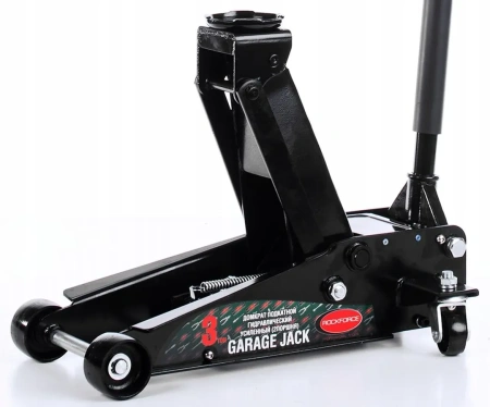 Домкрат подкатной гидравлический двухпоршневой 3т(h min 133мм, h max 465мм)