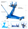 Домкрат подкатной трансмиссионный NORDBERG N32210 (2 т)