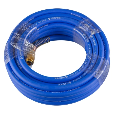 Шланг резиновый воздушный армированный с фитингами 8мм x 14мм x 10м