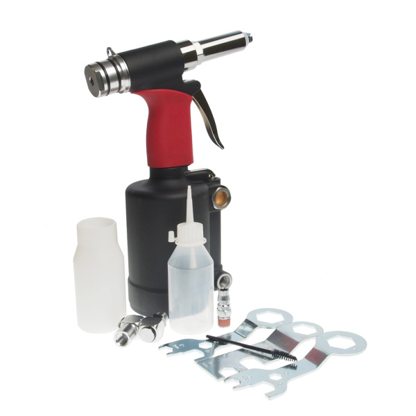 Заклепочник пневматический усиленный JTC 7728 (1/4", шток 15,8 мм, 90PSI 3300LBF)