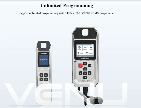 Датчик TPMS VENU 5 433МГц+315МГц, зажимной, программируемый, универсальный, резиновый