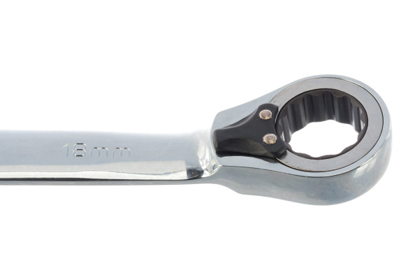 Ключ комбинированный трещоточный с реверсом JONNESWAY W60118 (18 мм)