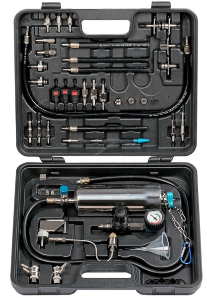 Приспособление для очистки топливных систем в кейсе NORDBERG FSC7