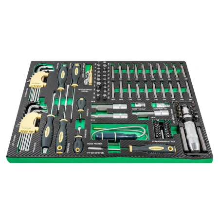 Набор отверток и бит 119пр.,в ложементе