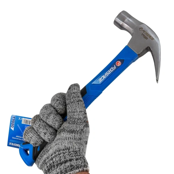 Молоток-гвоздодер с магнитным держателем гвоздя 560гр.