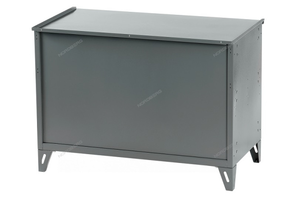 Верстак слесарный NORDBERG NW207, 2-х тумбовый, 7 ящиков