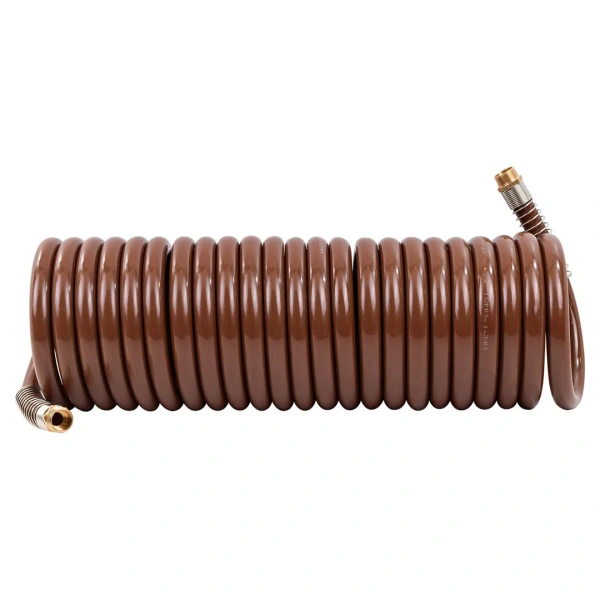 Шланг витой полиуретановый 12мм х 18мм х 10м с резьбовыми наконечниками 1/2''