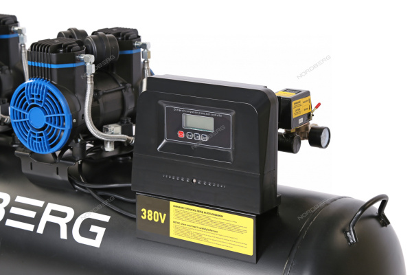 Компрессор безмасляный NORDBERG NCEO170/750 (380 В, ресивер 170 л, 750 л/мин)