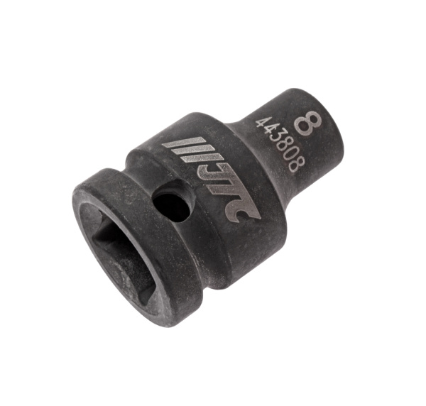 Головка торцевая ударная JTC 443808 (1/2", 8 мм, L=38 мм)