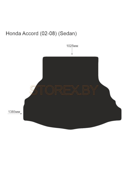 Honda Accord (02-08) (Sedan) Багажник copy