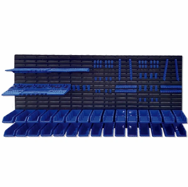 Настенный пластиковый стеллаж-органайзер для инструментов