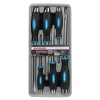 Набор отверток силовых магнитных ''Profi''S2, 6пр. (PH:2x100, 3x150мм, SL 5.5х125, 6.5х150, 10х200, 12х200мм)в лотке