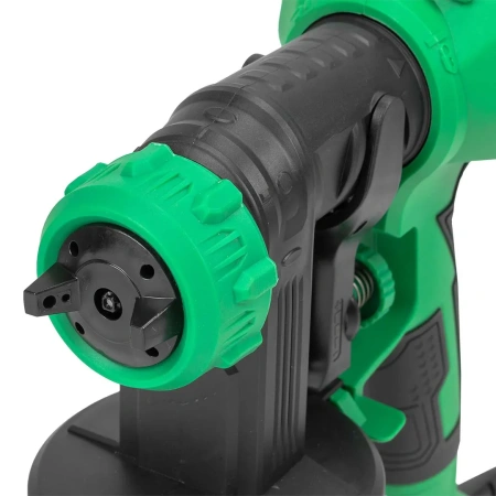 Краскопульт ручной электрический (230В, 400Вт, объем бачка 1л, макс.расход краски 800мл/мин)