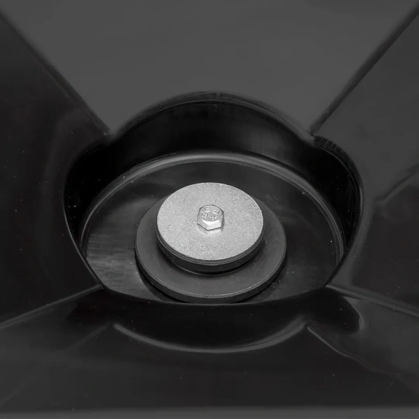 Емкость для слива масла квадратная 26л на регулируемой металлической балке (емкость 52х52х22см, h min 1195мм, h max 1950мм)