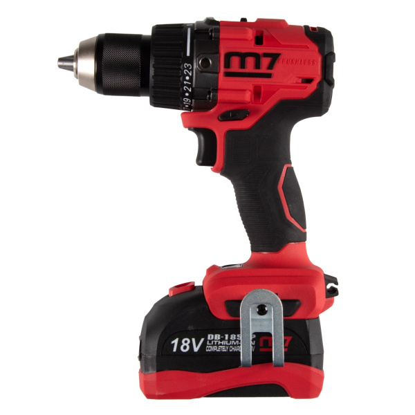 Аккумуляторная дрель-шуруповерт MIGHTY SEVEN DD-101A (18 В, импульсная, кейс)