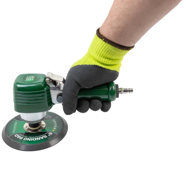 Пневмошлифовальная орбитальная машинка 6''(12000об/мин, диаметр диска 150мм,эксцентрик 0/10мм)