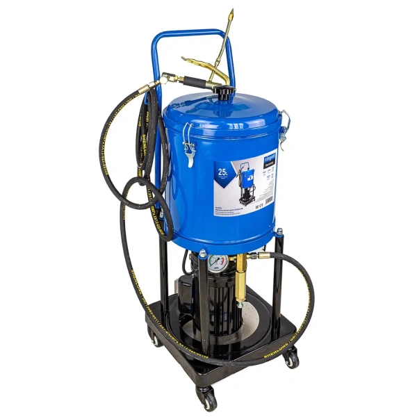 Нагнетатель густой смазки электрический 25л