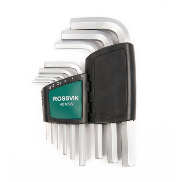 Набор ключей шестигранных ROSSVIK H0109S (9 пр.)